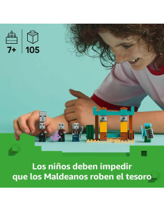 LEGO Minecraft La Patrulla del Desierto de los Maldeanos 2