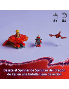 LEGO Ninjago Spinner de Spinjitzu del Dragón de Kai de... 2