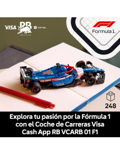 LEGO Speed Champions Coche de Carreras Visa Cash App RB... 2