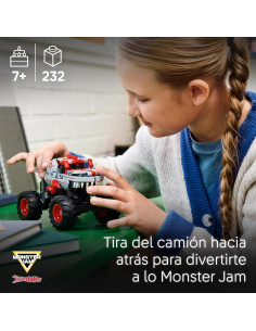 LEGO Technic Monster Jam ThunderROARus con Motor de Carga... 2