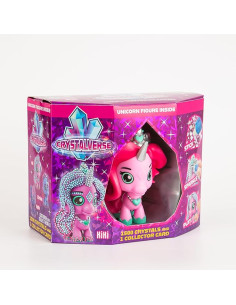 Muñeco Crystalverse Classic Kiki, Decora tu Unicornio con...