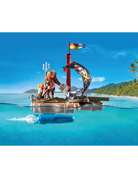 Playmobil Bote Pirata Con Tesoro