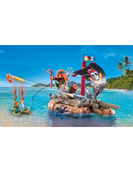 Playmobil Bote Pirata Con Tesoro