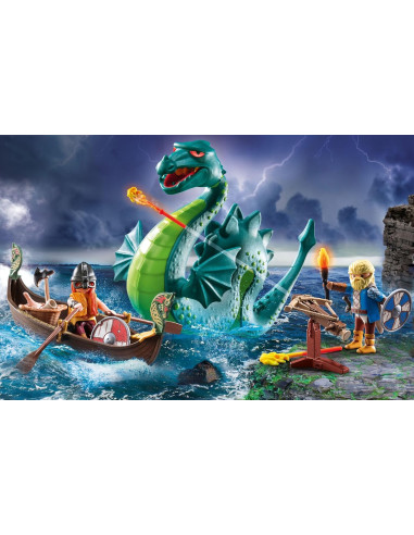 Playmobil Vikingos Monstruo Marino