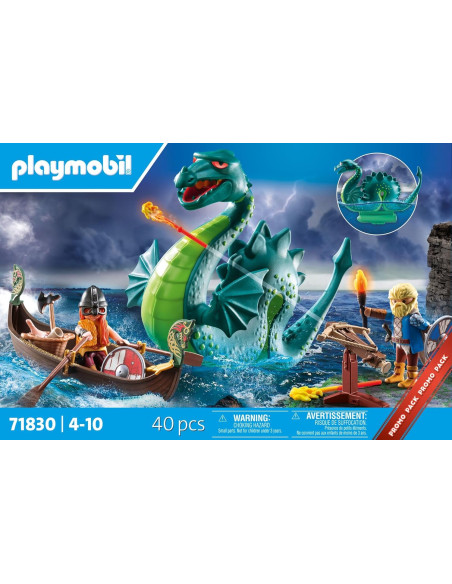 Playmobil Vikingos Monstruo Marino