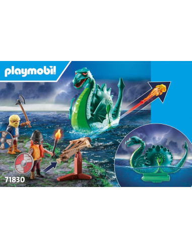 Playmobil Vikingos Monstruo Marino