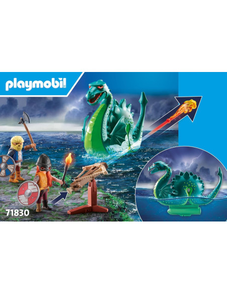 Playmobil Vikingos Monstruo Marino