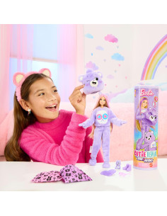 Barbie Cutie Reveal Care Bears - Osos Amorosos Morado 2