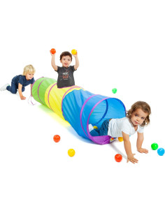 Tunel de bolas para parque infantil con 25 bolas