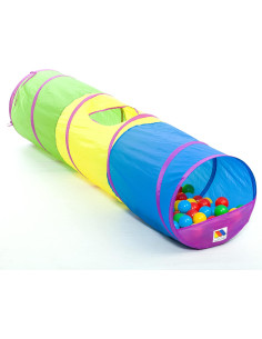 Tunel de bolas para parque infantil con 25 bolas 2