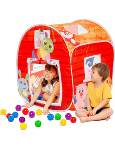 Tienda de Campaña de Actividades Granja Molto con 25 Pelotas 2