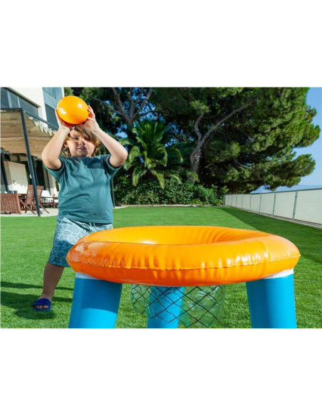Juego de Baloncesto Inflable para Piscina y Jardín