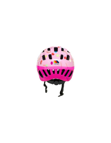 Set Casco + Protecciones Rosa