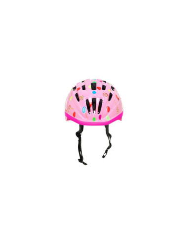 Set Casco + Protecciones Rosa