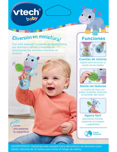 Sonajero Hipo bebé