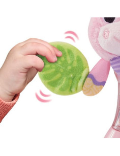 Sonajero Hipo bebé rosa 2