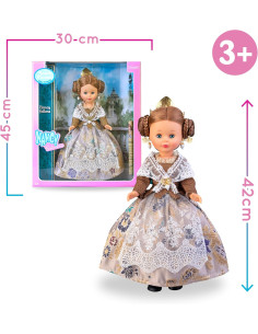 Nancy Colección Fallera Edición 2025, Muñeca de 42 cm 2