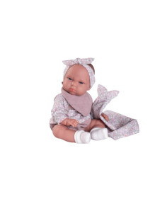 Tufi con bolitas con babero.  Cuerpo con relleno especial