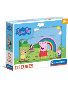 Peppa Pig Paquete Cubos para Armar 6 Imágenes Distintas