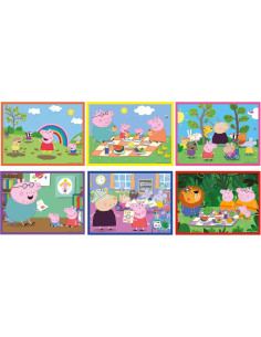 Peppa Pig Paquete Cubos para Armar 6 Imágenes Distintas 2