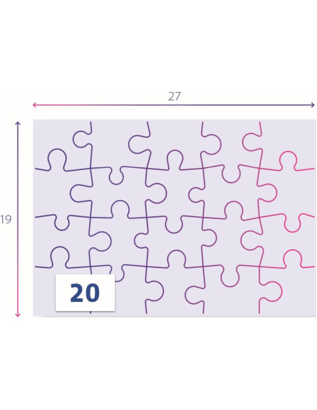 Jurassic World 2 Supercolor Puzzles Infantiles De 20 Piezas