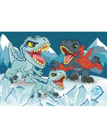 Jurassic World 2 Supercolor Puzzles Infantiles De 20 Piezas