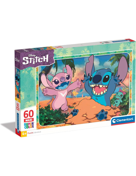 Puzzle infantil 60 maxi piezas Stitch