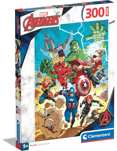 Marvel The Avengers Supercolor Puzzle Infantil...