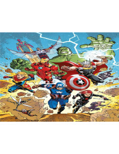 Marvel The Avengers Supercolor Puzzle Infantil De 300 Piezas 2