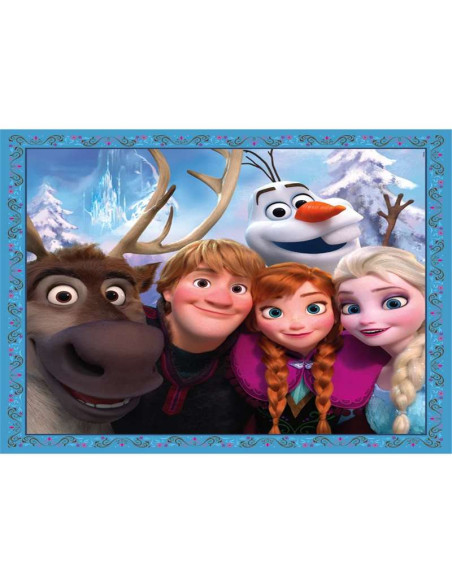Puzzle Frozen - 3x48 piezas