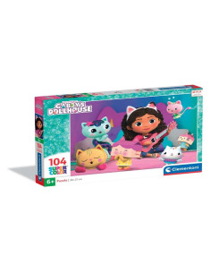 Puzzle Casa de muñecas de Gabby - 104 piezas