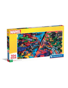 Puzzles Marvel Héroes Vs Villanos - 104 piezas