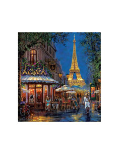 Puzzle Clementoni Noche en Paris de 500 piezas 2
