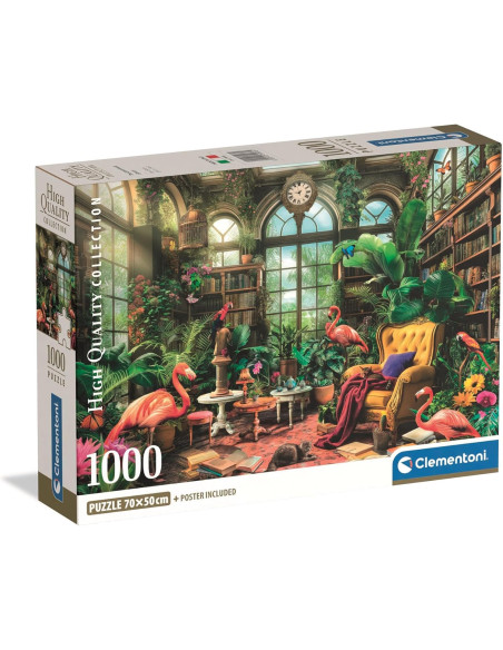 Puzzle La Biblioteca del Invernadero - 1000 piezas