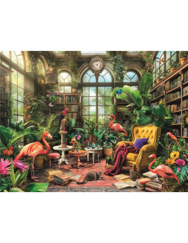 Puzzle La Biblioteca del Invernadero - 1000 piezas