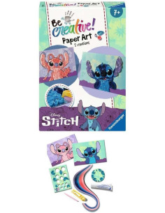 Be Creative, Paper Art Disney Stitch - Arte con Papel