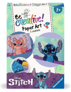 Be Creative, Paper Art Disney Stitch - Arte con Papel 2