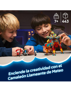 LEGO DREAMZzz 2 en 1 Camaleón Llameante de Mateo 2