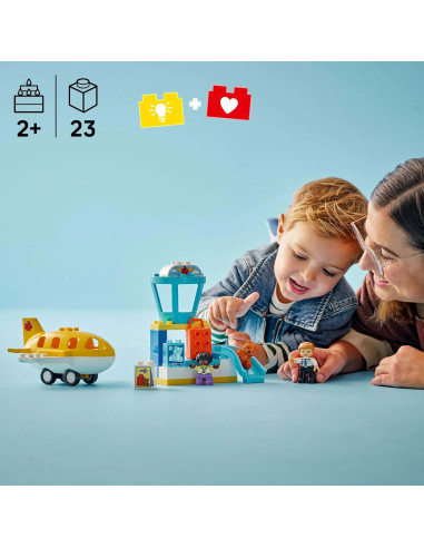 LEGO Duplo Mi Ciudad Primera Vez en el Aeropuerto