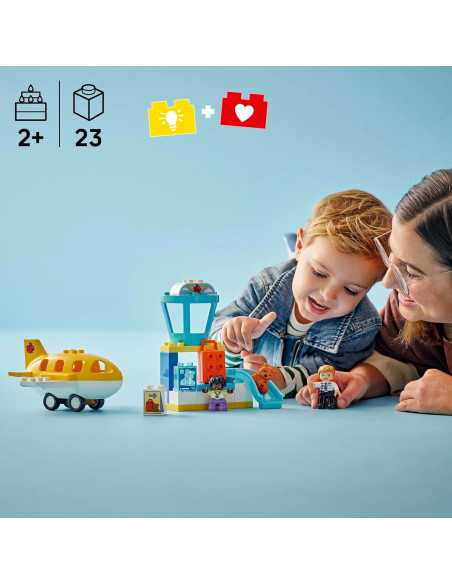 LEGO Duplo Mi Ciudad Primera Vez en el Aeropuerto