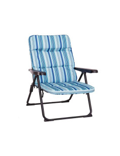 Sillon Acolchado de Acero Lona