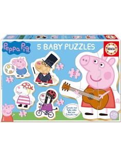 Peppa Pig Puzzles Baby hasta 5 piezas