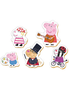 Peppa Pig Puzzles Baby hasta 5 piezas 2