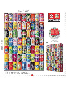Puzzle Lata Sobre Lata 500 Piezas 2