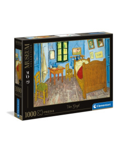 Puzzle Van Gogh - Bedroom in Arles - 1000 piezas - Museum...
