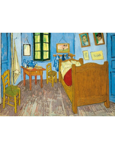 Puzzle Van Gogh - Bedroom in Arles - 1000 piezas - Museum... 2