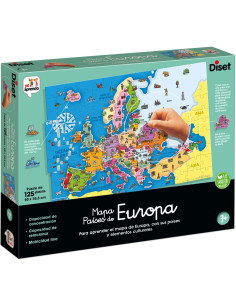 Puzzle Países de Europa 125 Piezas