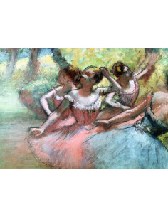 Puzzle Degas: Four ballerinas on the stage 1000 piezas 2