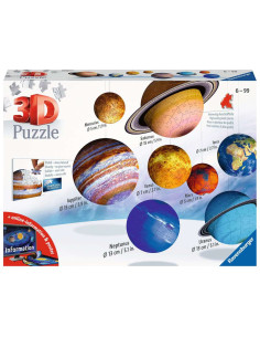 Puzzle 3D, Planetario 522 piezas