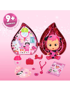 BEBÉS LLORONES LÁGRIMAS MÁGICAS Casita Rosa (Pink... 2